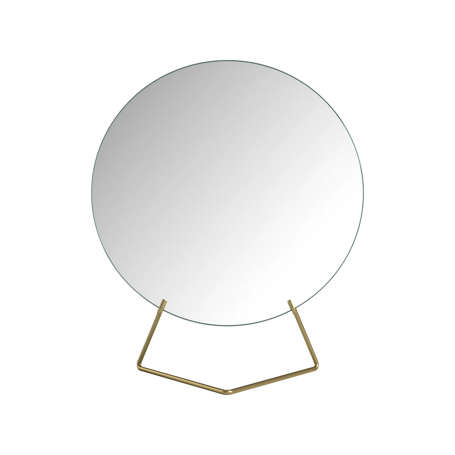 Lustro podłogowe Ø20 cm, Brass MOEBE