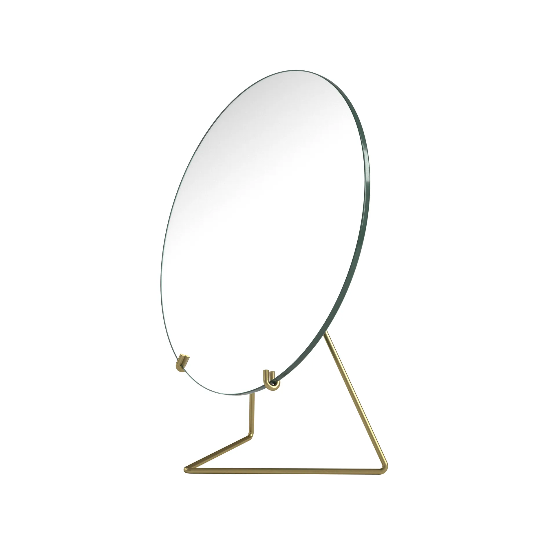 Lustro podłogowe Ø20 cm, Brass MOEBE