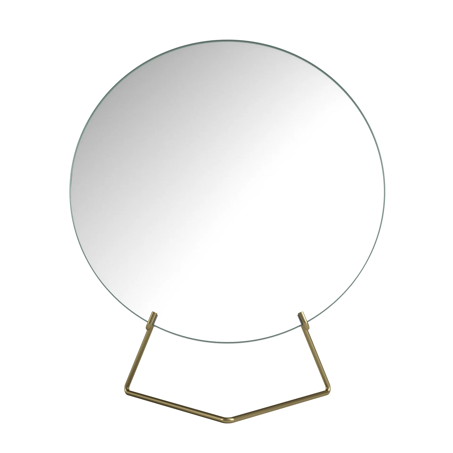 Lustro podłogowe Ø30 cm, Brass MOEBE