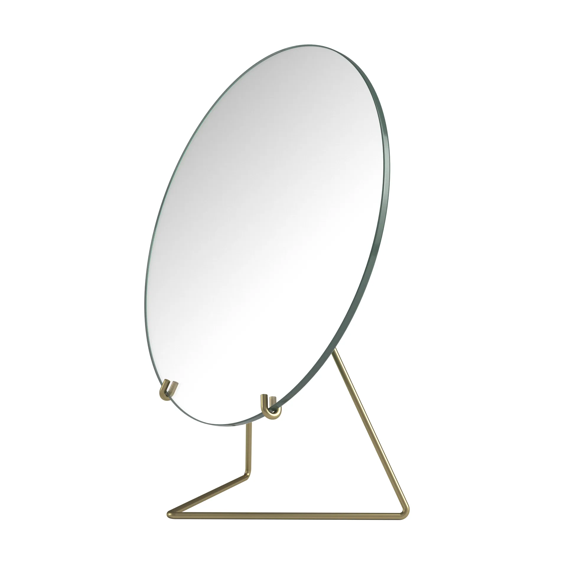Lustro podłogowe Ø30 cm, Brass MOEBE