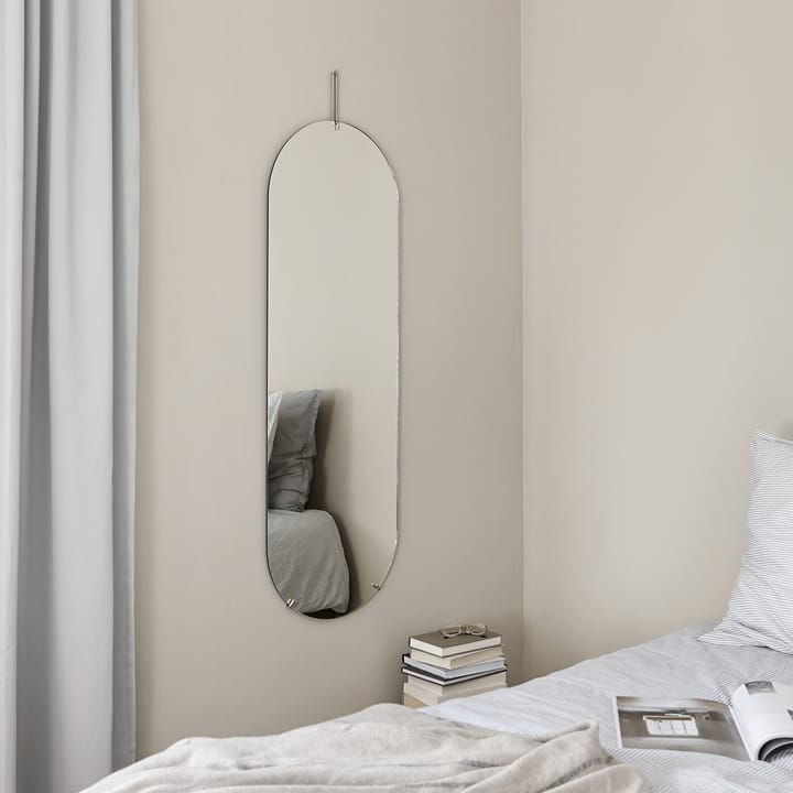 Lustro ścienne Moebe 133 cm, Stal nierdzewna MOEBE