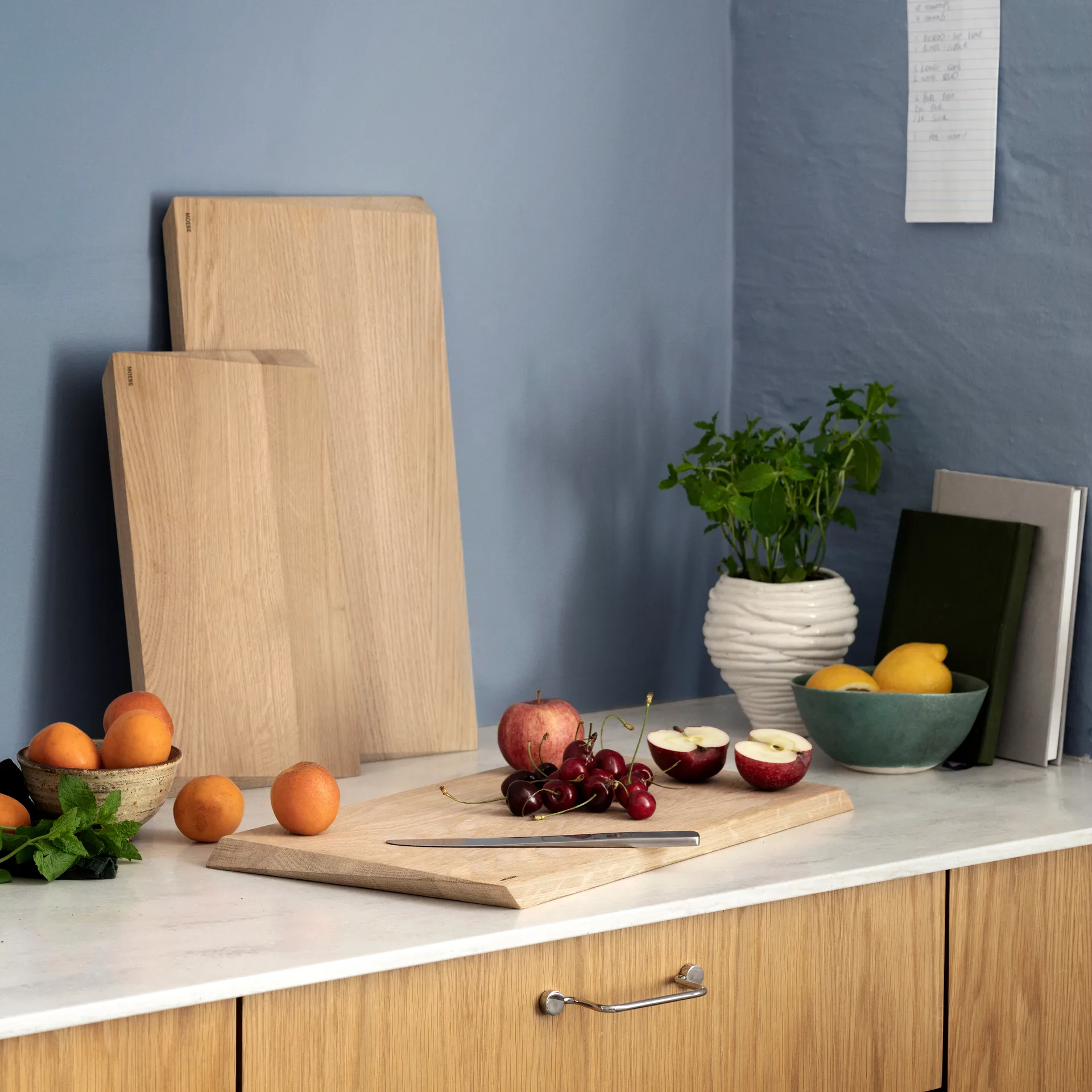 Moebe deska do krojenia duża 24,7x44 cm, Beżowy MOEBE