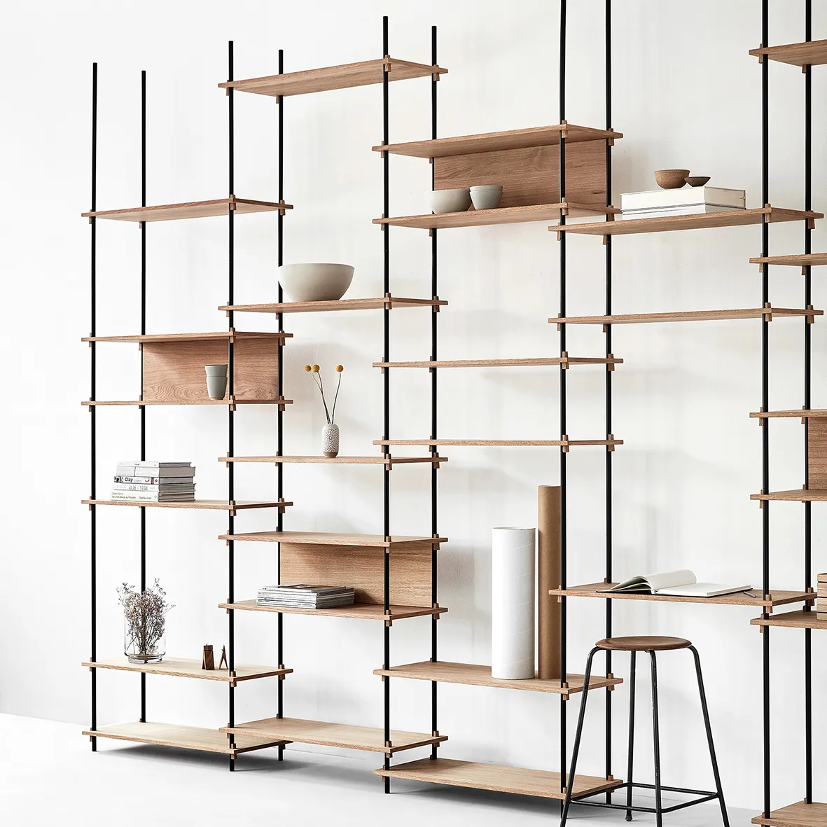 Moebe element tylny do półki 85 cm, Oak MOEBE