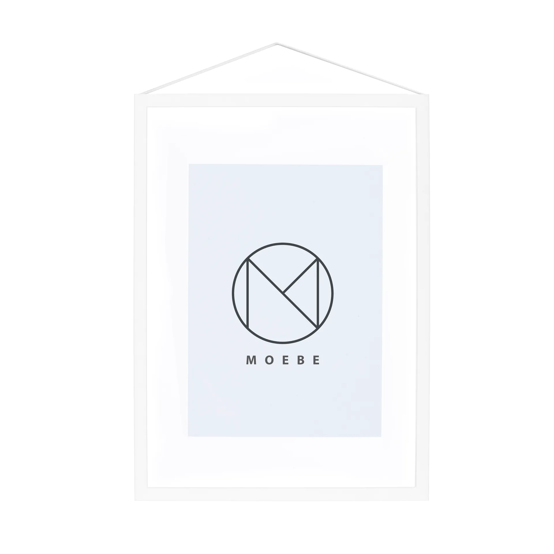 Moebe Frame A4 23x31,7 cm, Biały MOEBE