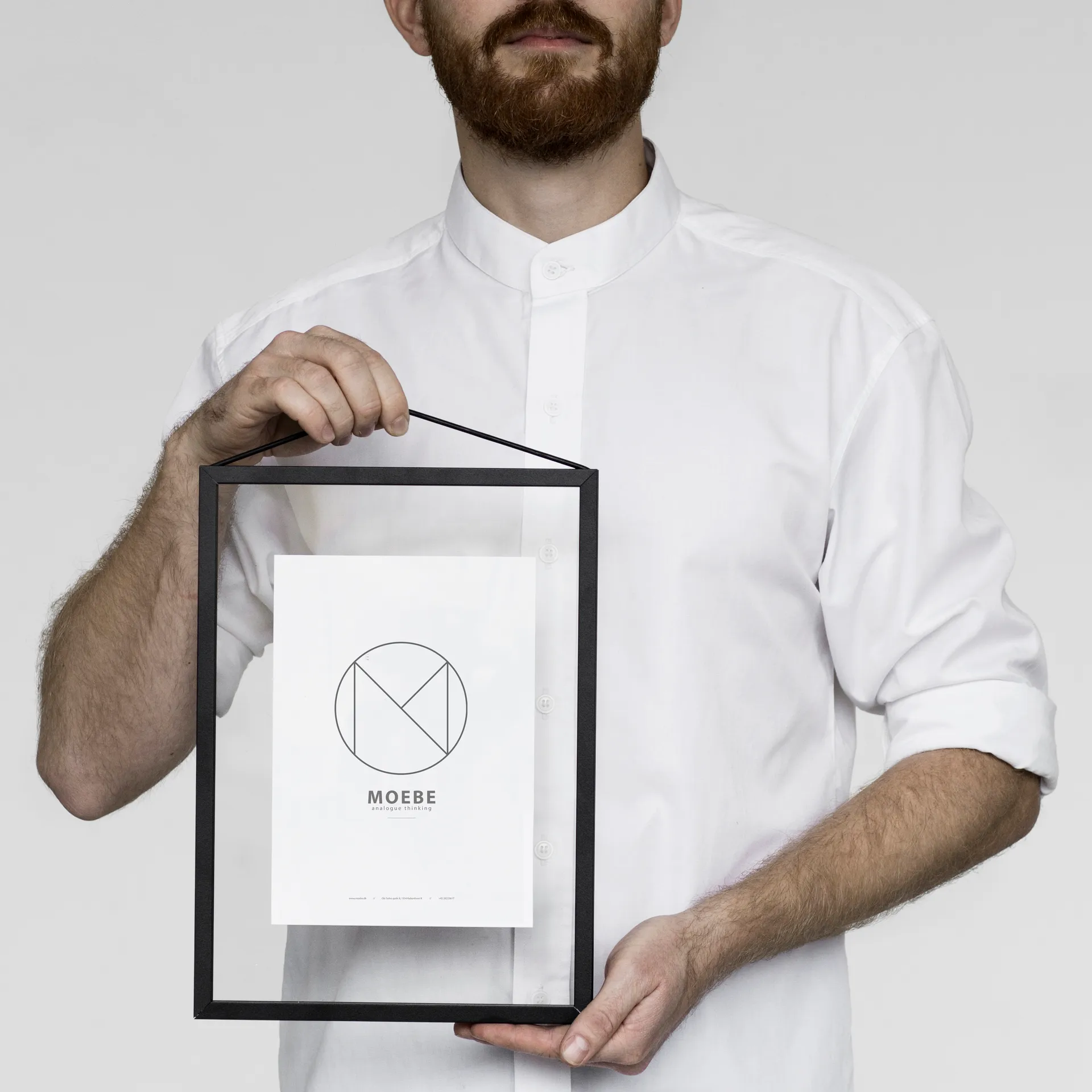 Moebe Frame A4 23x31,7 cm, Czarny MOEBE