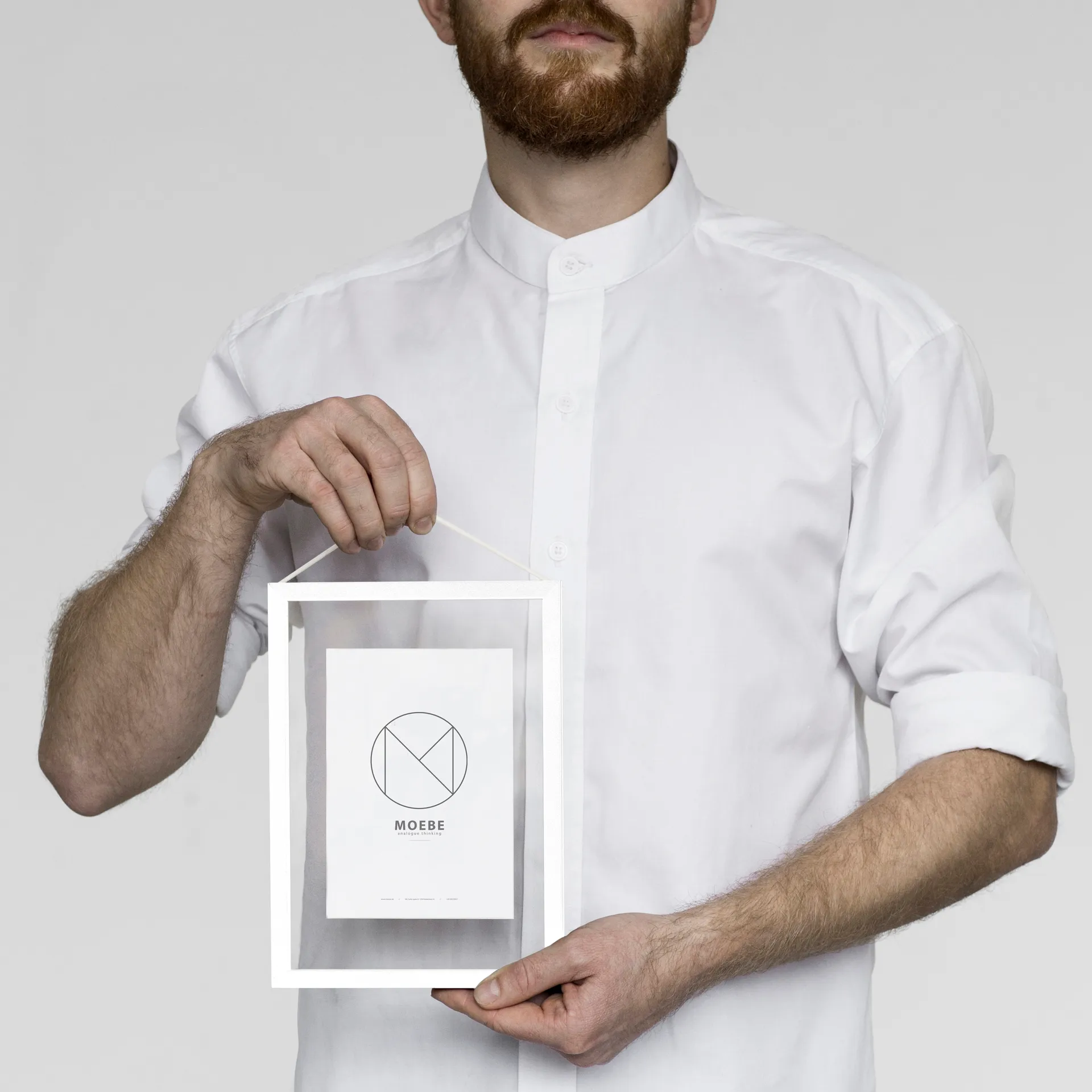 Moebe Frame A5 16,8x23 cm, Biały MOEBE