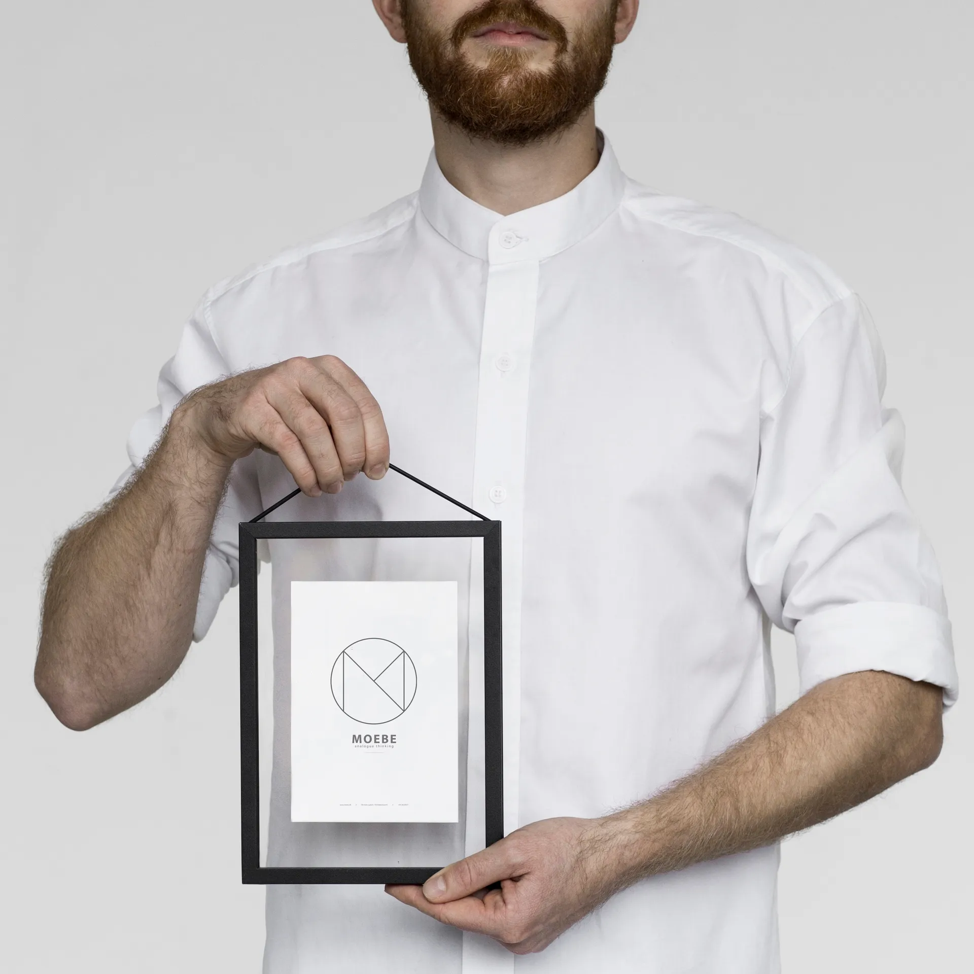 Moebe Frame A5 16,8x23 cm, Czarny MOEBE