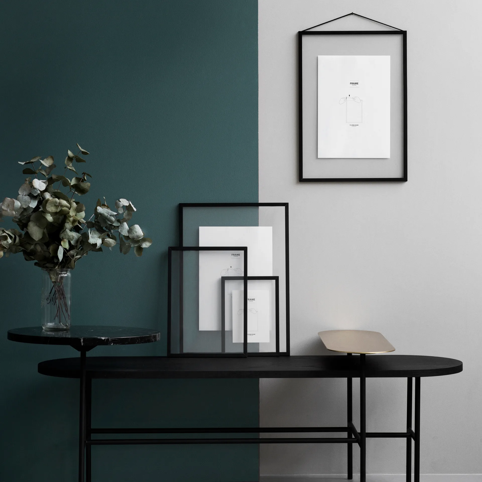 Moebe Frame A5 16,8x23 cm, Czarny MOEBE