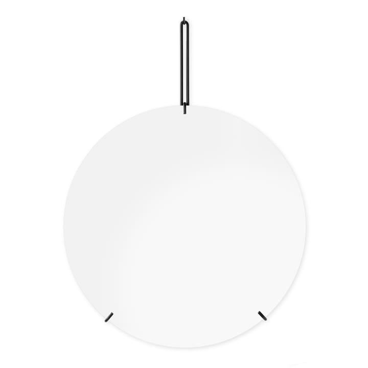 Moebe Lustro ścienne Ø 50 cm, Czarny MOEBE