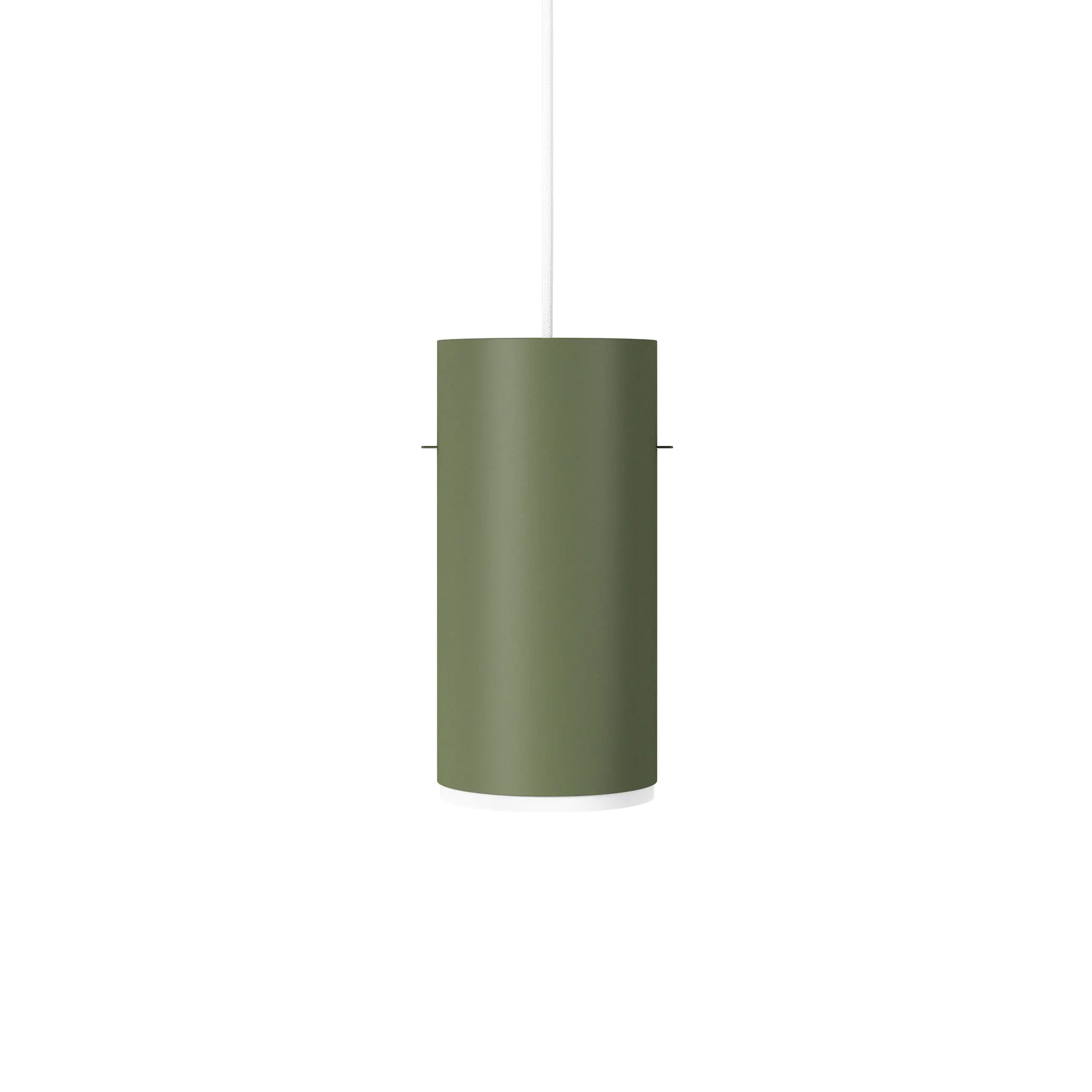Moebe Tube lampa wisząca large Ø14 cm, Pine green MOEBE
