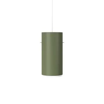 Moebe Tube lampa wisząca large Ø14 cm - Pine green - MOEBE