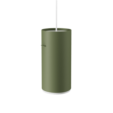 Moebe Tube lampa wisząca large Ø14 cm - Pine green - MOEBE