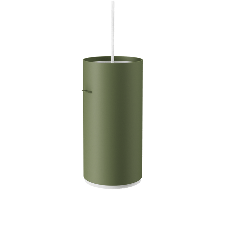 Moebe Tube lampa wisząca large Ø14 cm - Pine green - MOEBE