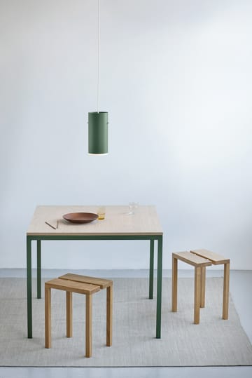Moebe Tube lampa wisząca large Ø14 cm - Pine green - MOEBE