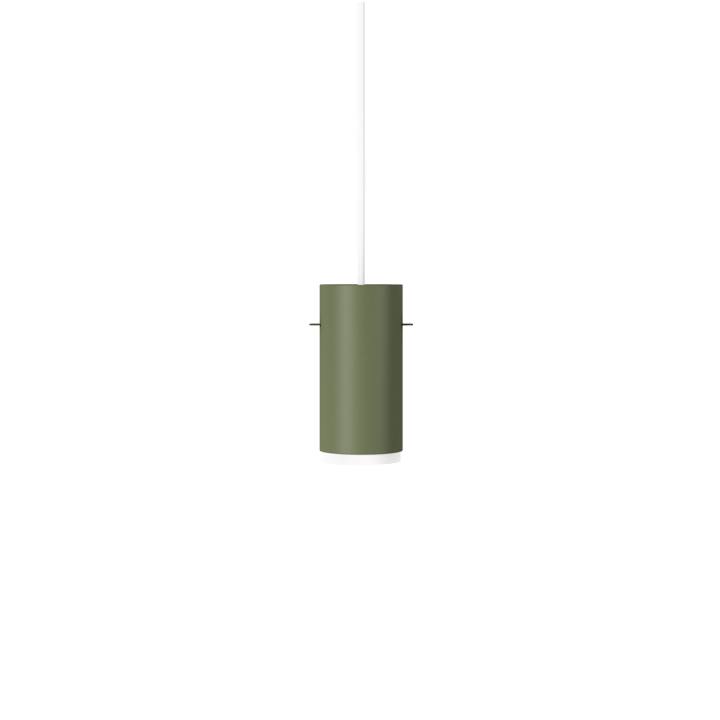 Moebe Tube lampa wisząca small Ø8 cm - Pine green - MOEBE