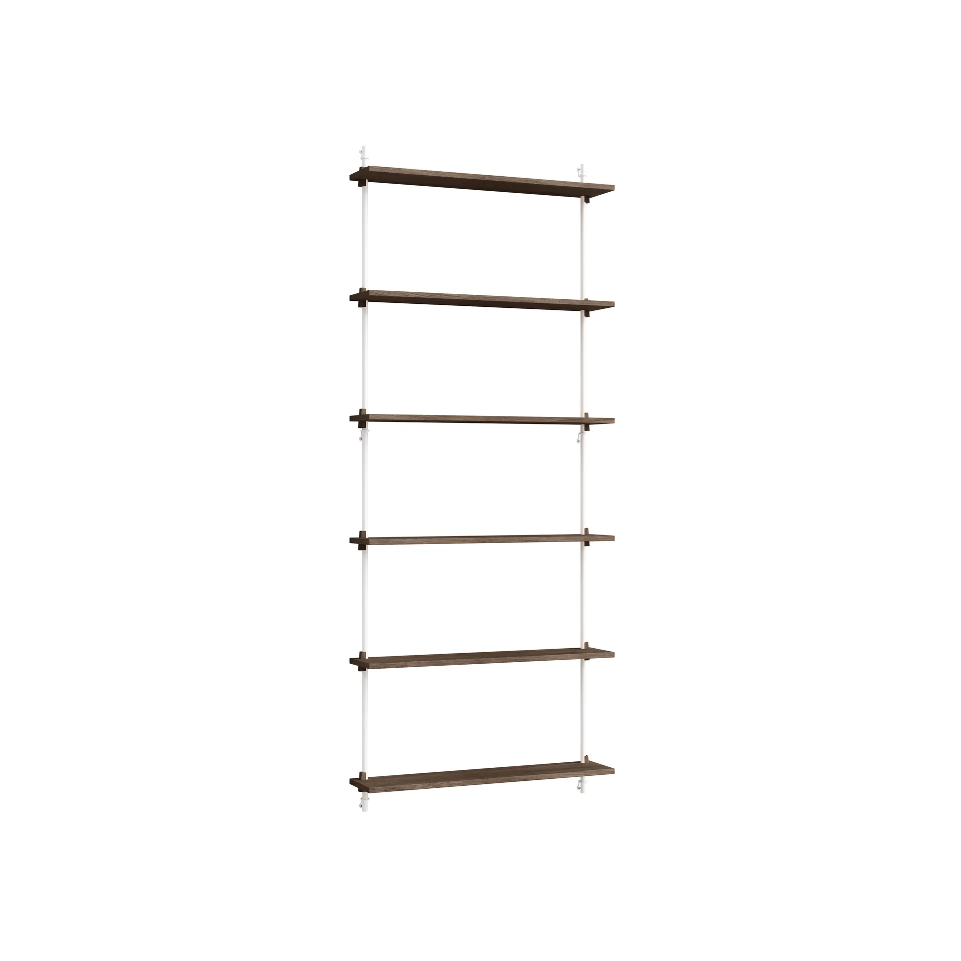 Moebe wall shelving ws.200.1, Dąb wędzony-biały MOEBE