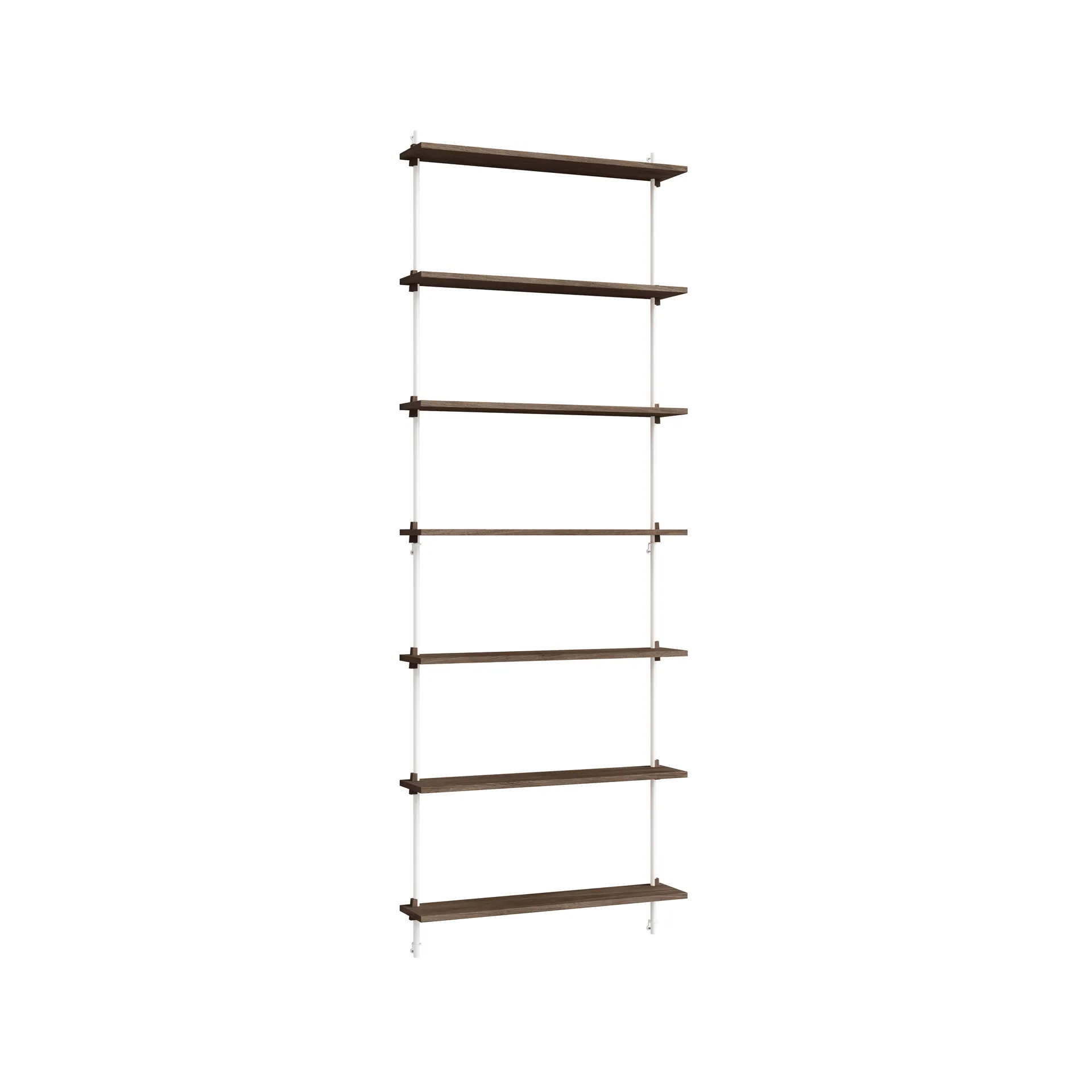 Moebe wall shelving ws.230.1, Dąb wędzony-biały MOEBE