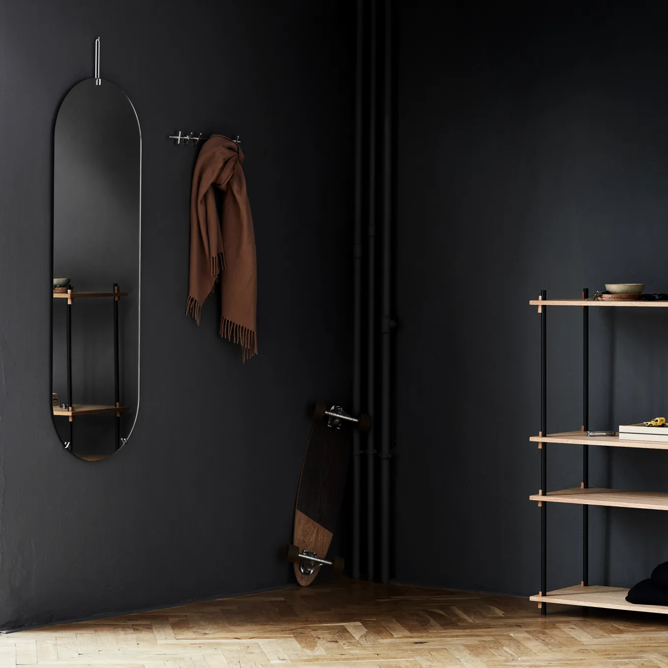 Moebe wieszak na płaszcze mały | MOEBE → NordicNest.pl