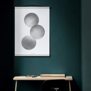 Moebe wieszak na plakaty 70x100 cm - Czarny - MOEBE