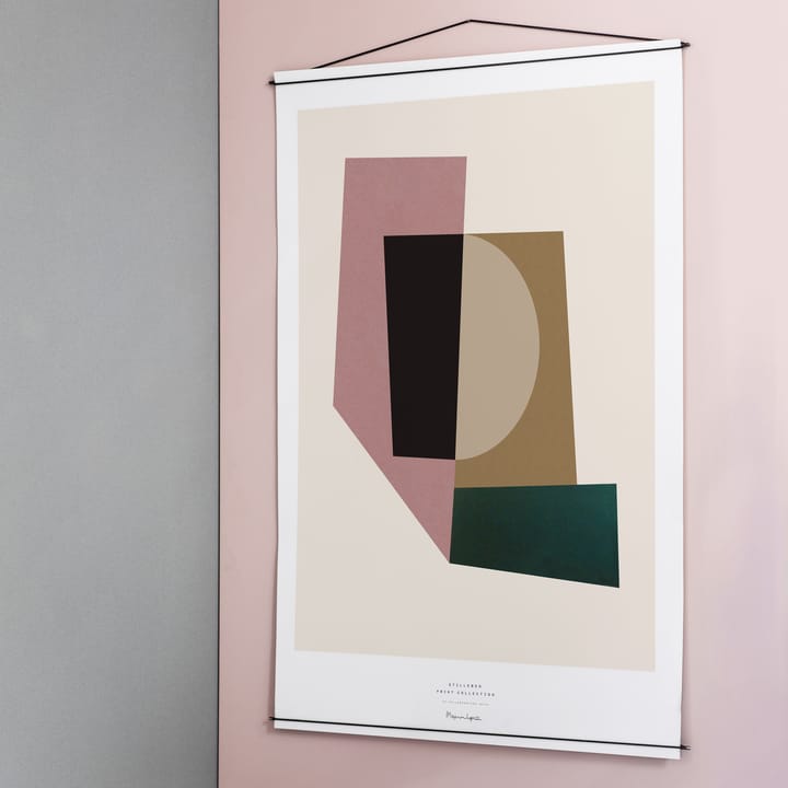 Moebe wieszak na plakaty 70x100 cm, Czarny MOEBE