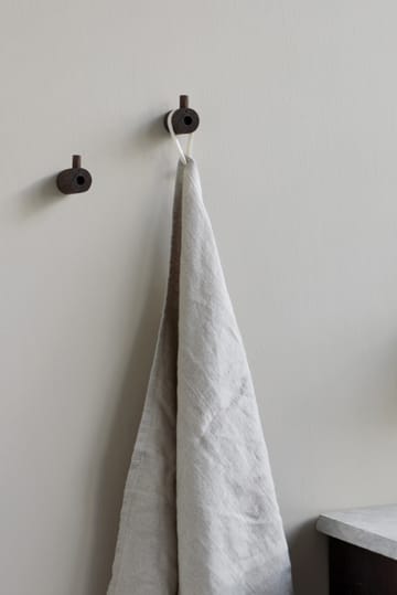 Moebe wooden wall hook, hak - Dąb palony - MOEBE