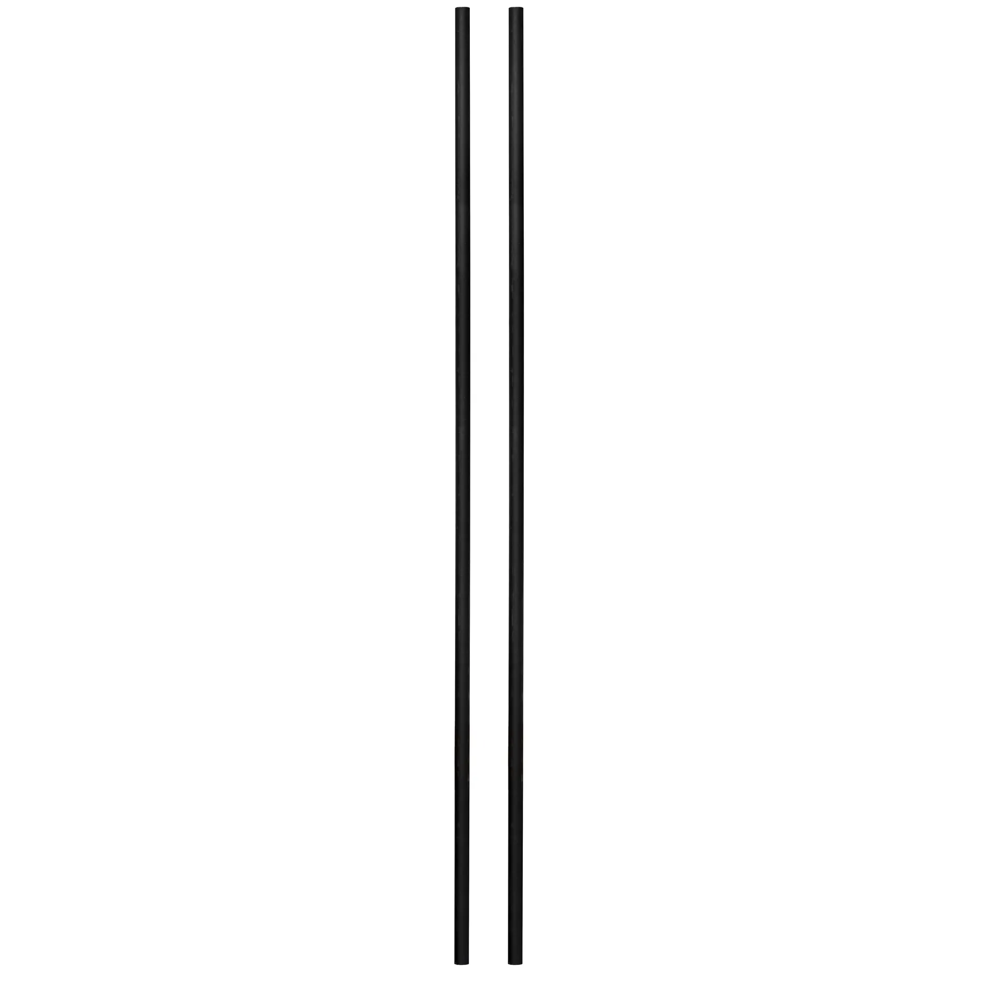 Nóżki do półek Moebe 115 cm 2-pak, Black MOEBE