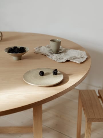 Okrągły stół do jadalni Moebe Stół do jadalni Ø140 x 73,2 cm - dąb - MOEBE