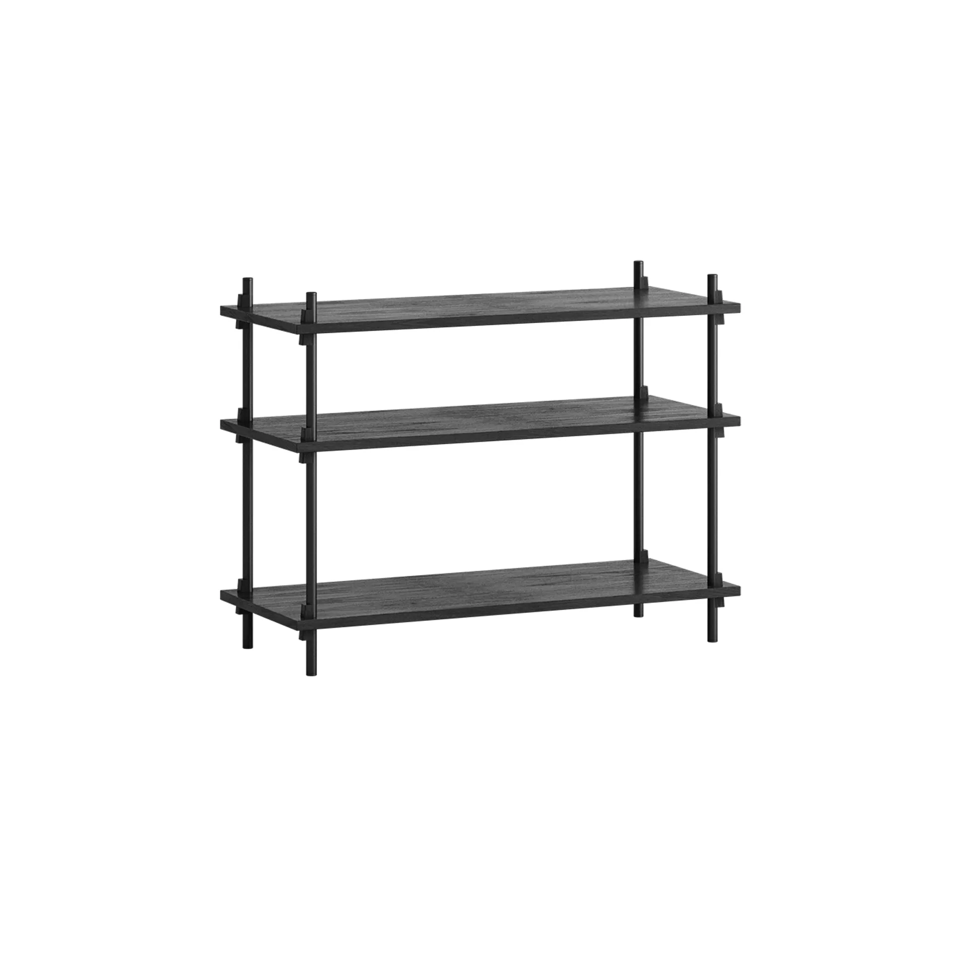 Półka Shelving System Classic, Black, 86×65×35 cm, S.65.1.A MOEBE