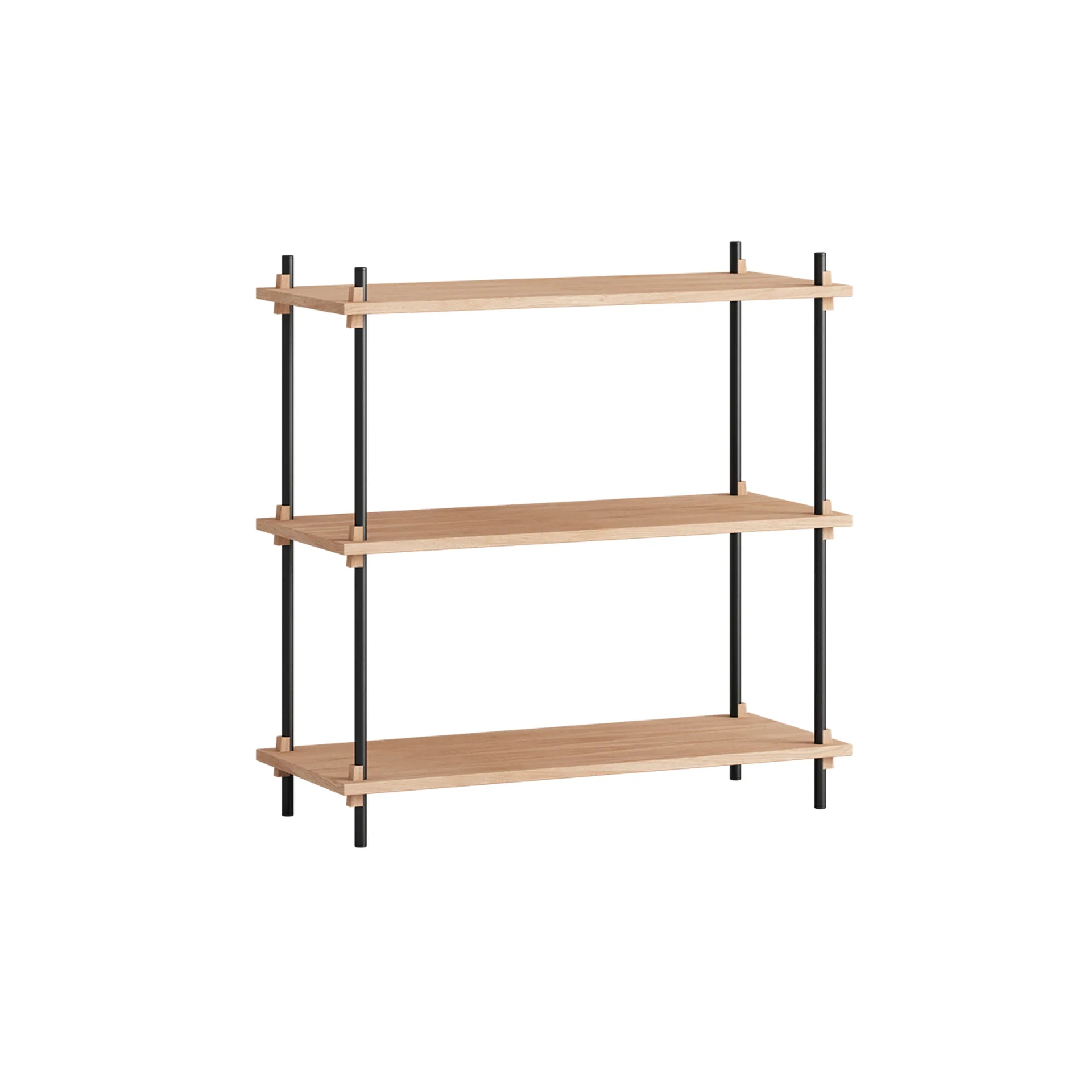 Półka Shelving System Classic, Dąb-black, 86x85x35 cm, S.85.1.A MOEBE