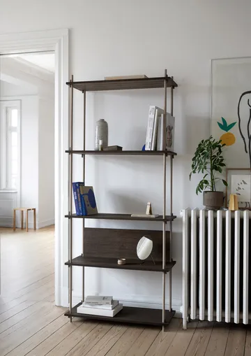 Półka Shelving System Classic - Dąb-warm grey, 86×85×35 cm, S.85.1.A - MOEBE