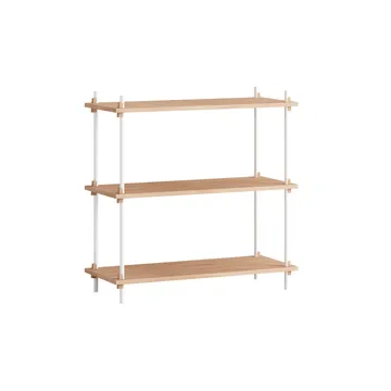 Półka Shelving System Classic - Dąb-white, 86×85×35 cm, S.85.1.A - MOEBE