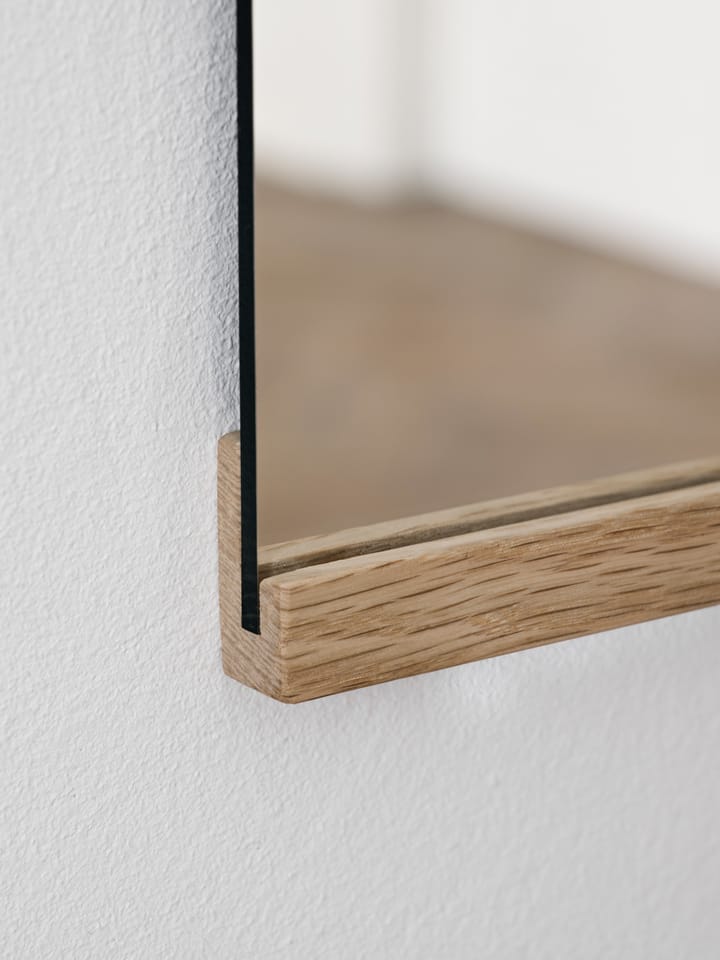 Prostokątne lustro ścienne 70x100 cm, Oak MOEBE