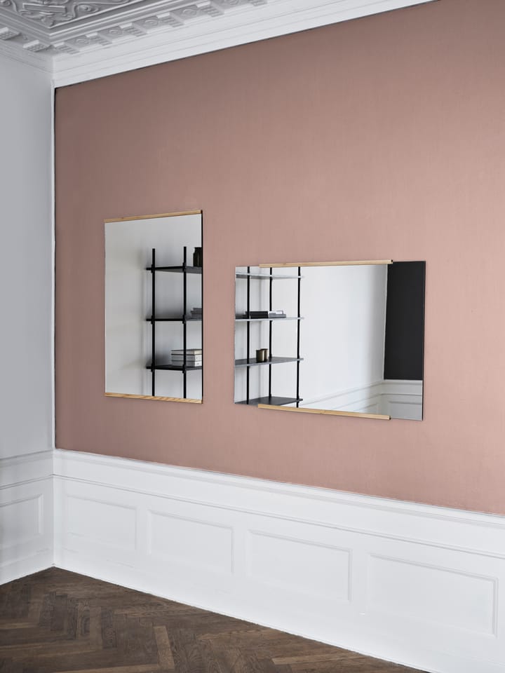Prostokątne lustro ścienne 70x100 cm, Oak MOEBE