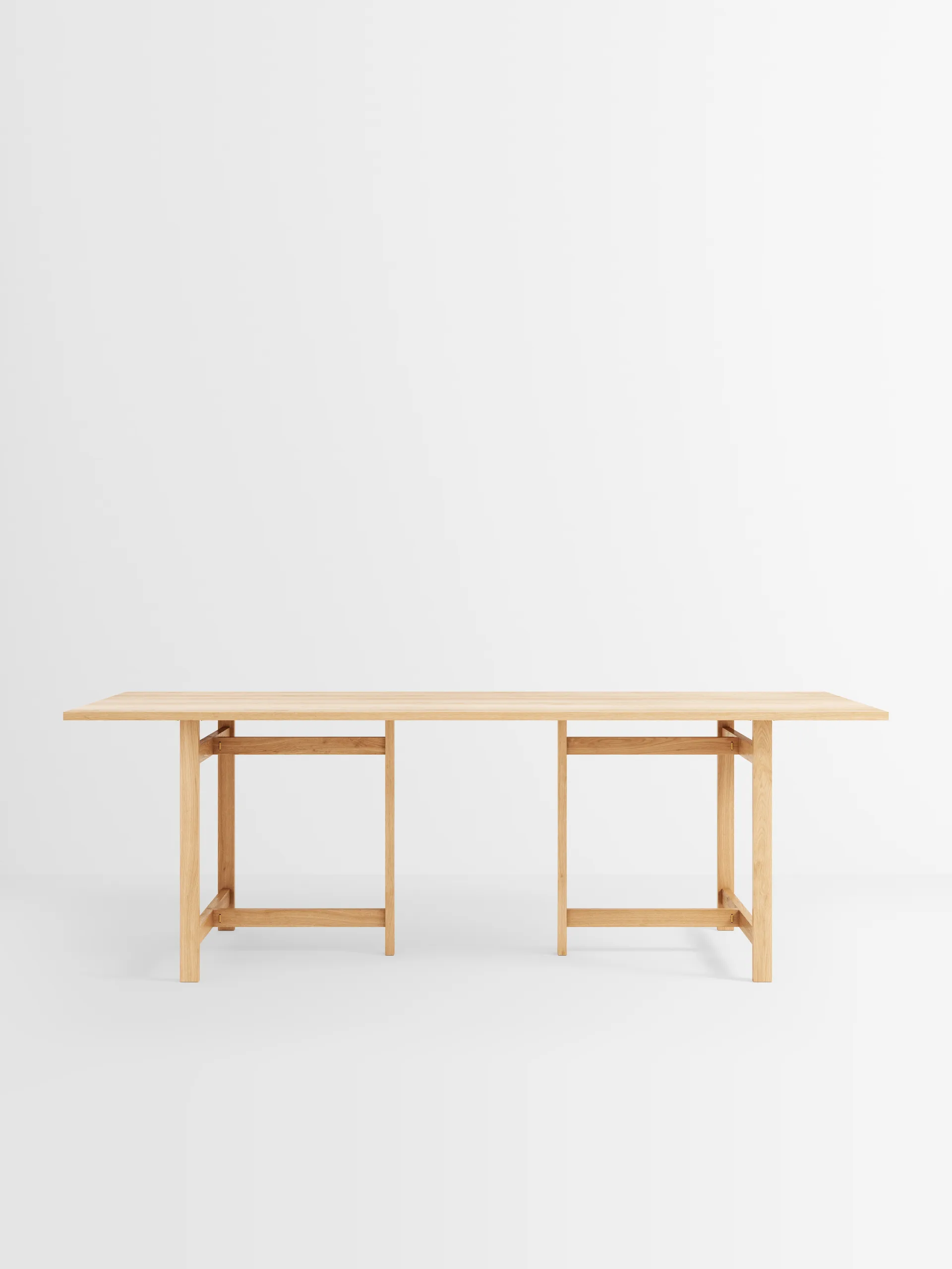 Prostokątny stół do jadalni Moebe 220x90 cm, dąb MOEBE