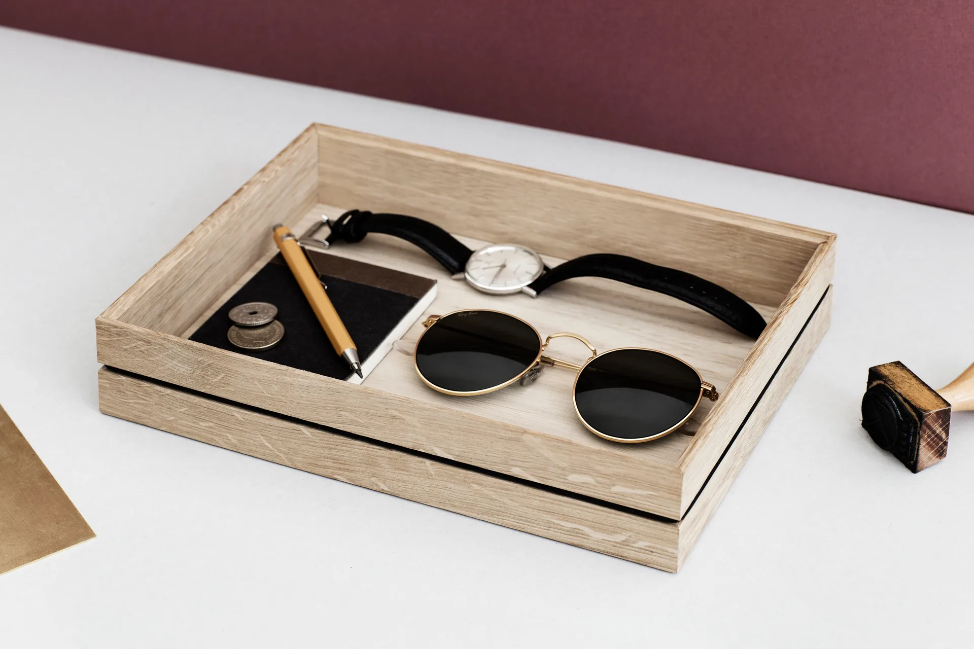 Pudełko do przechowywania Organise 17x25 cm, Wood MOEBE