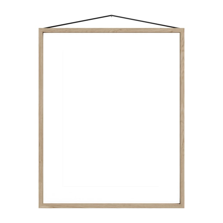 Ramka dębowa Moebe 40x50 cm - Transparent, Wood, Black - MOEBE