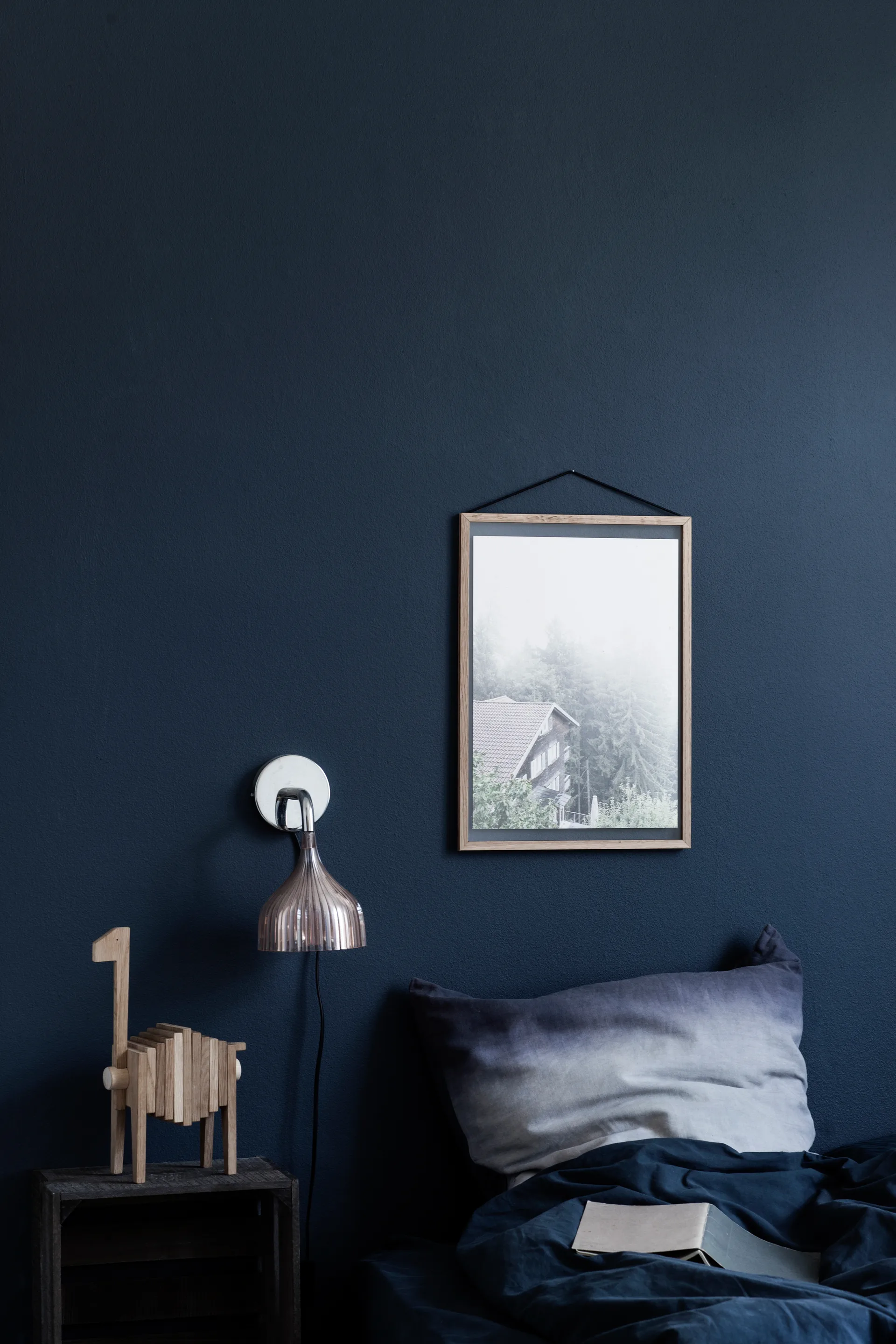 Ramka dębowa Moebe 40x50 cm, Transparent, Wood, Black MOEBE