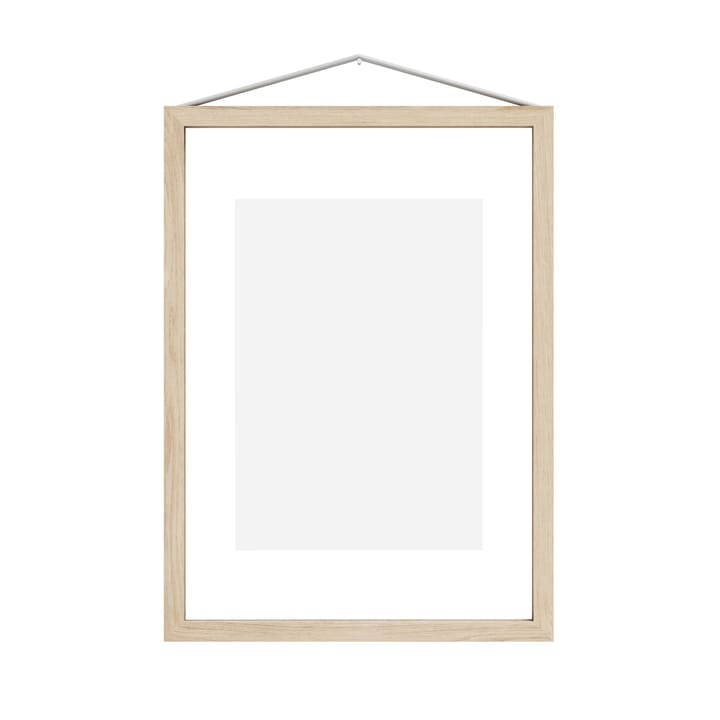 Ramka jesionowa Moebe A4 23,2x31,7 cm, Transparent, Wood, Black MOEBE