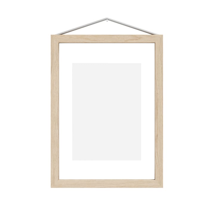 Ramka jesionowa Moebe A5 16,8x23,2 cm - Transparent, Wood, Black - MOEBE