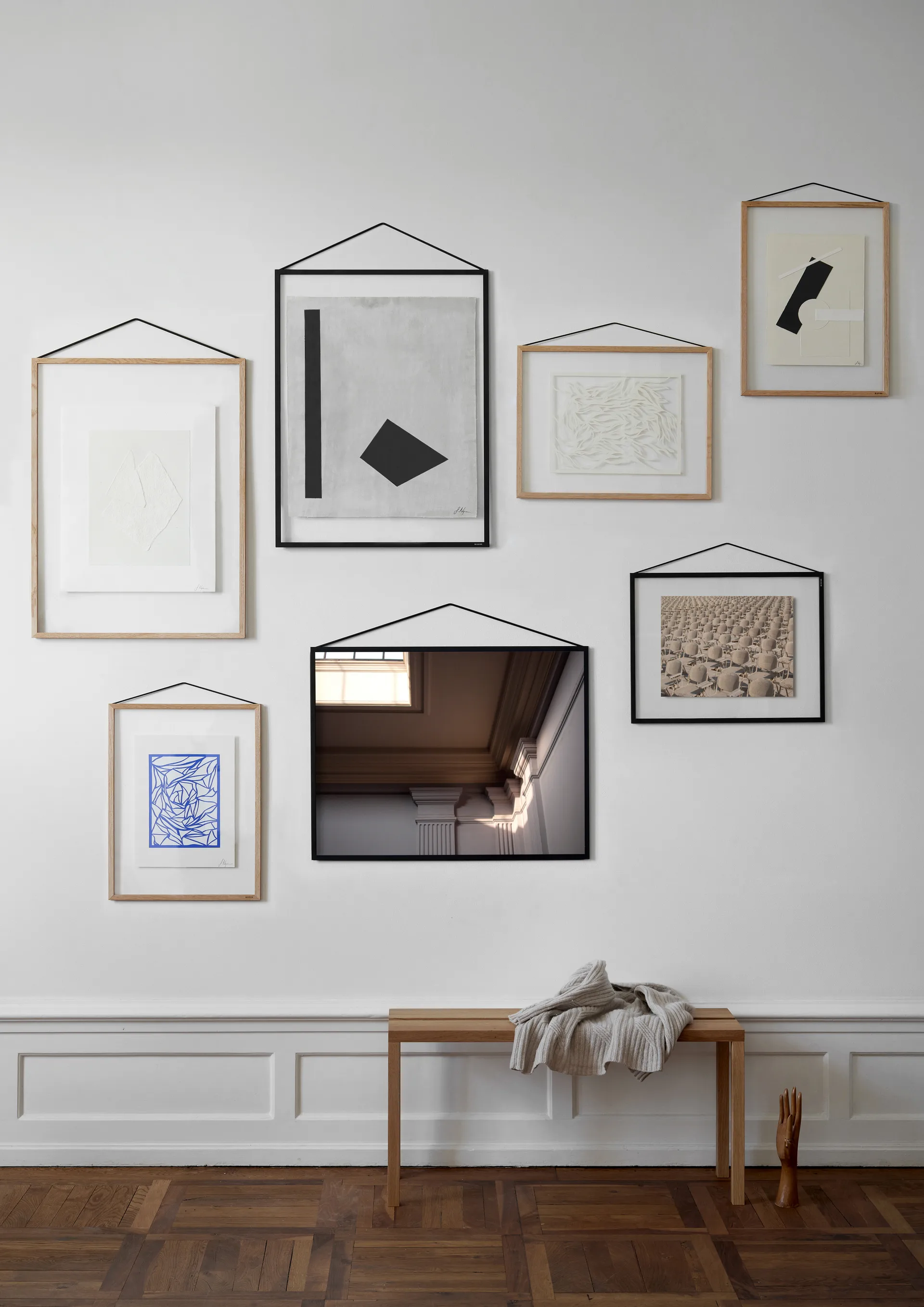 Ramka Moebe 50x70 cm, Transparent, Black MOEBE