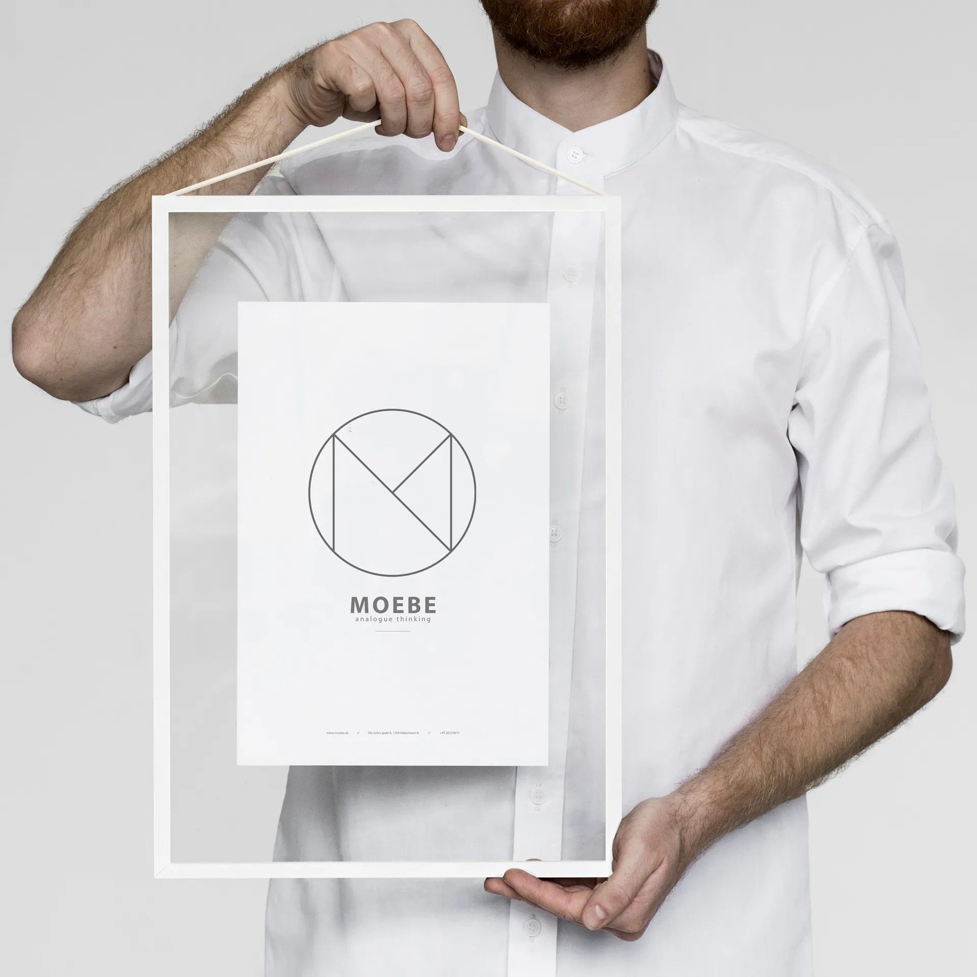 Ramka Moebe A3 31,7x44 cm, Biały MOEBE