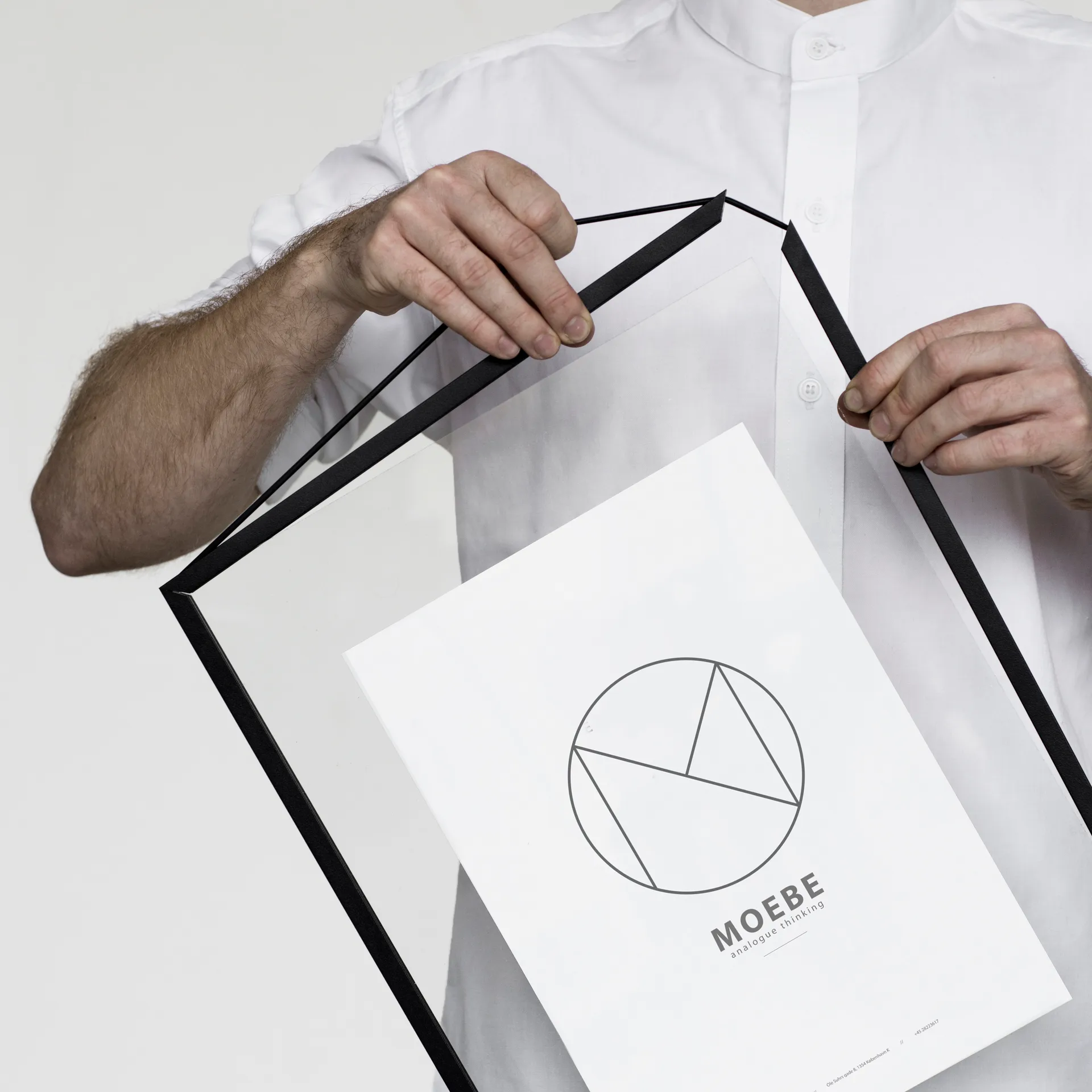 Ramka Moebe A3 31,7x44 cm, Czarny MOEBE