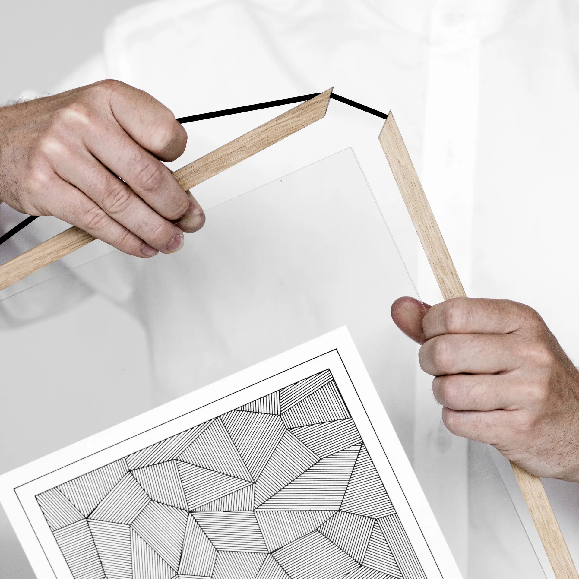 Ramka Moebe A3 31,7x44 cm, Dąb MOEBE