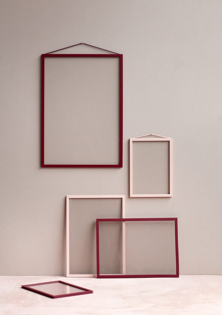 Ramka Moebe A4 22,6x31,3 cm, Transparent, Red MOEBE