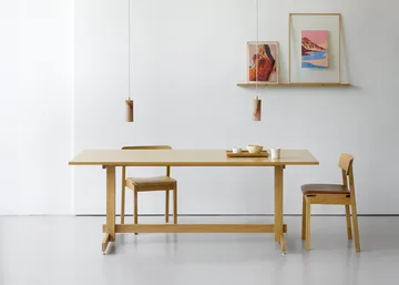 Stół do jadalni KUMU - Dąb olejowany, 90x220 cm - MOEBE