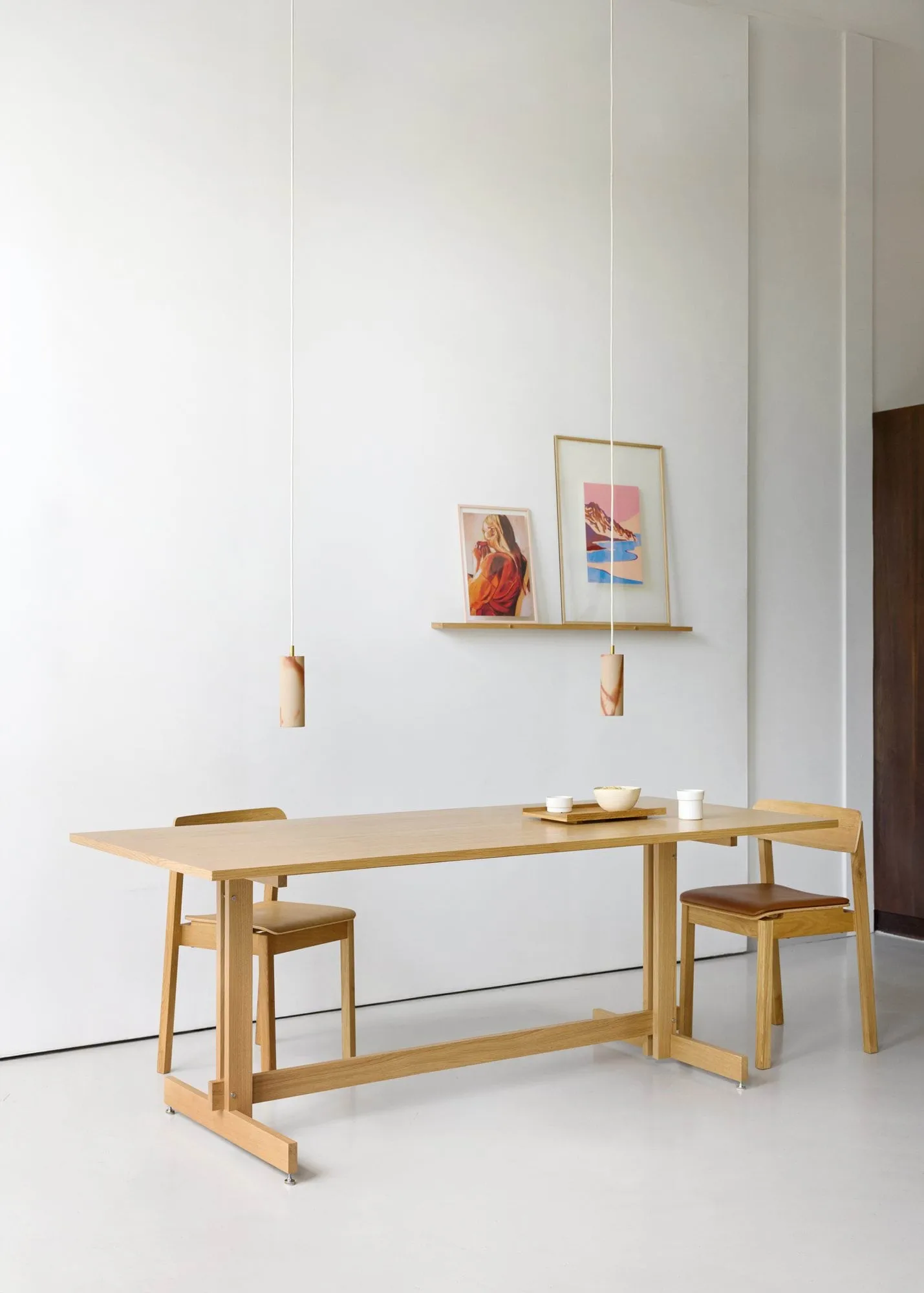 Stół do jadalni KUMU, Dąb olejowany, 90x220 cm MOEBE