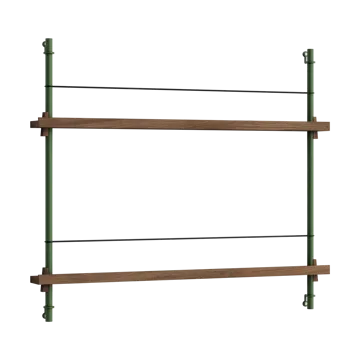 Stojak na gazety Moebe - Przydymiony dąb-niebieski - MOEBE