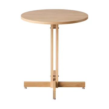 Stolik kawiarniany KUMU - Dąb olejowany, Ø65 cm - MOEBE