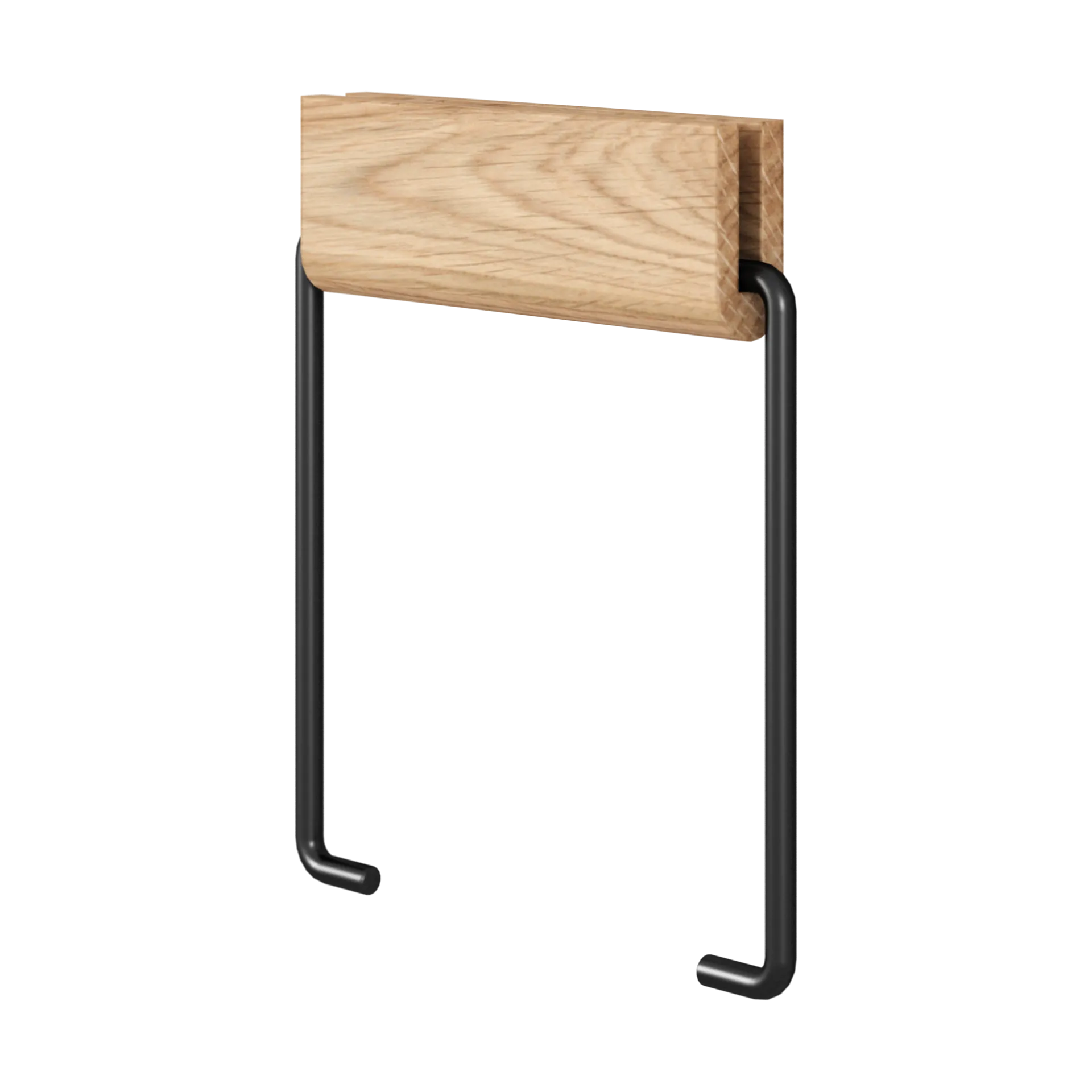 Uchwyt na papier toaletowy Moebe, Dąb-czarny MOEBE