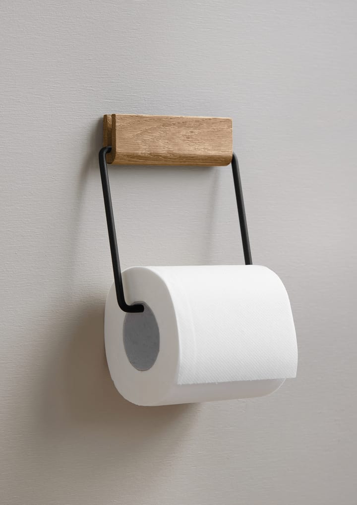 Uchwyt na papier toaletowy Moebe, Dąb-czarny MOEBE